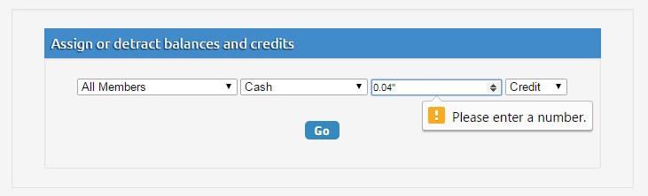Balance Manager - Step 3